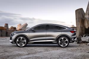 Audi Q4 Sportback e-tron Concept 2020 года 